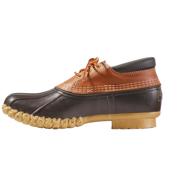 L.L. BEAN Men’s Bean Boots Gumshoes Tan Brown MEN’S size 14 BRAND NEW - Picture 2 of 14